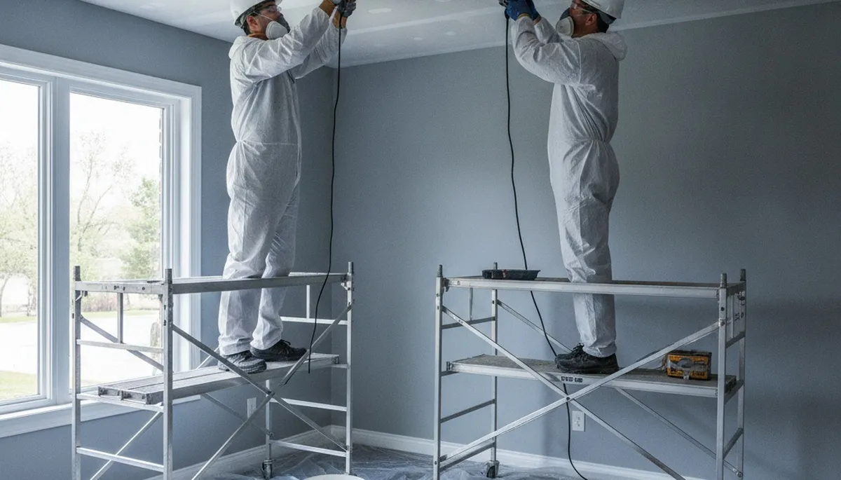 Ceiling Water Damage Repair Image 1