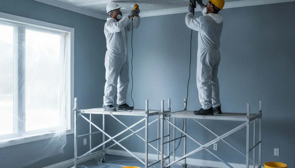 Ceiling Water Damage Repair Image 2