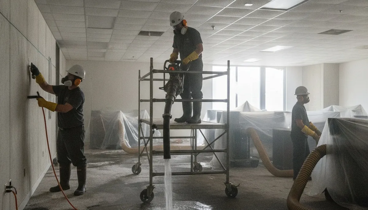 Commercial Water Damage Restoration Image 1