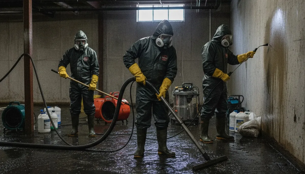 Sewage Cleanup Image 1
