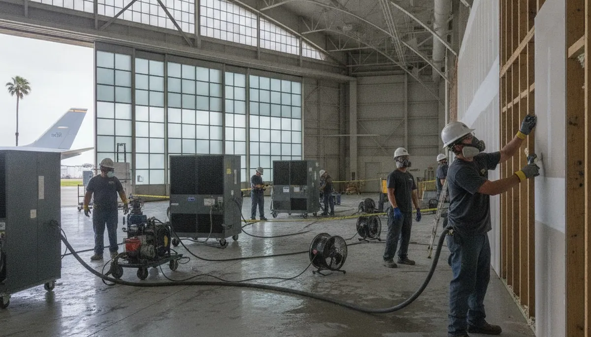 Water Damage Travis Afb Ca Image 2