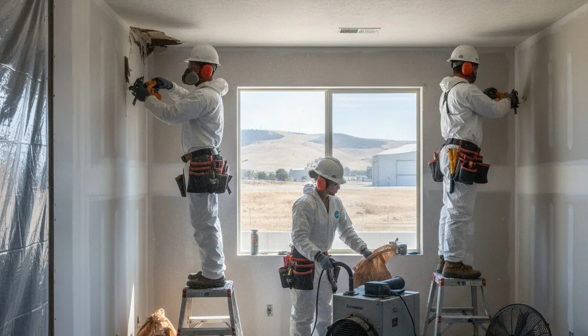 Water Damage Travis Afb Ca Image 3